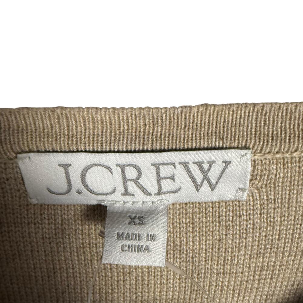 J.Crew Long Giselle Knit Button Front Cardigan Oversized Blazer Dress Size XS - Picture 4 of 9